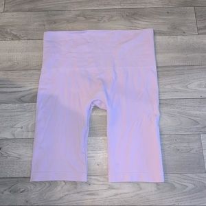 Luca and grae lavender bike shorts